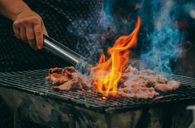 Volunteer cookout
